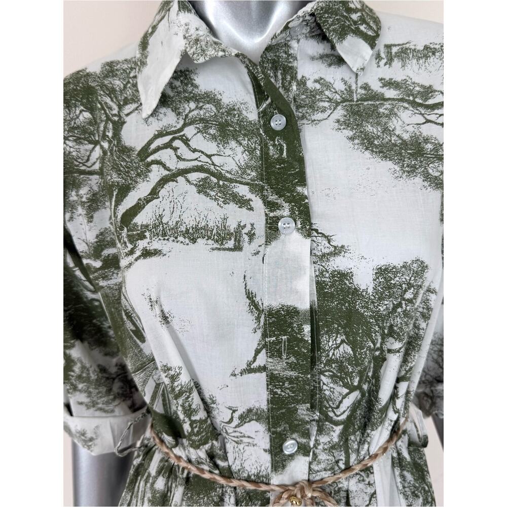 NWT!!! Italian Brand Firstage Firenze long cotton dress One Size 160$ - Picture 3 of 12